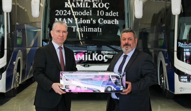 MAN, Kamil Koç'a 10 adet MAN Lion's Coach teslimatı yaptı