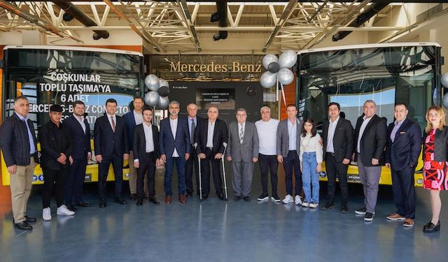 Coşkunlar, 6 adet Mercedes-Benz Conecto Solo otobüsü araç parkına ekledi