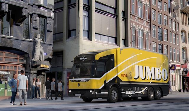 Renault Trucks, Jumbo ve SVZ, şehir içi lojistiğine yönelik elektrikli prototip 'Oxygen'ı test ediyor