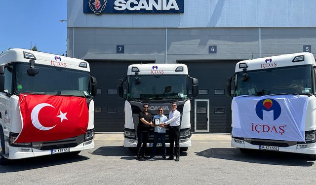 İÇDAŞ, Scania'nın yeni nesil çekicilerini filosuna kattı