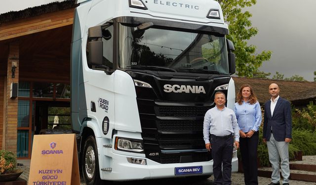 Scania 40R, 3300 Km'lik Tarihi Elektrikli Yolculuğunu Tamamladı