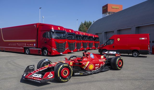 IVECO, Ferrari'nin Lojistik Filosu İçin 16 Araç Teslim Etti