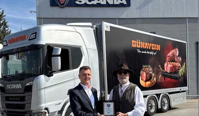 Günaydın Et, İlk Scania’larını Teslim Aldı