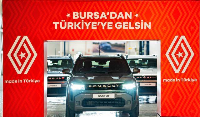 Renault Duster Türkiye’de Üretilmeye Başlandı