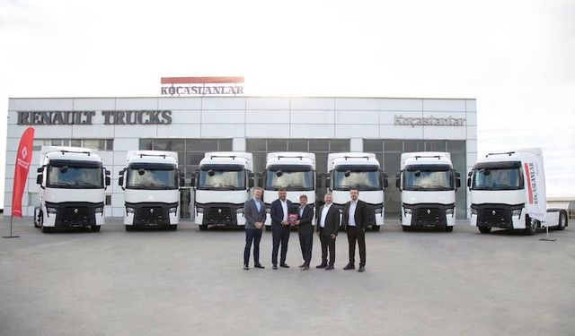 MRLlog, 50 Adet Renault Trucks Çekici İle Tek Markalı Filoya Geçişini Sürdürüyor