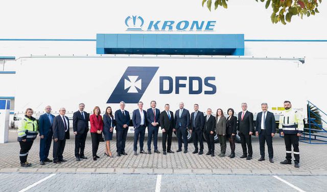 KRONE’den DFDS’ye Dev Teslimat: 450 Treyler