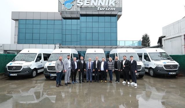 Mercedes-Benz, Şennik Turizm’e 202 Yeni Araç Teslim Etti