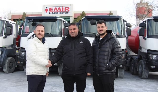 Emir Hazır Beton'un Ağır Yükleri, Renault Trucks K 440 Kamyonlara Emanet