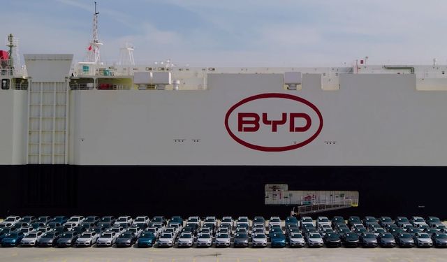BYD, Dev Gemisiyle Türkiye’ye 7.000 Araç Getirdi