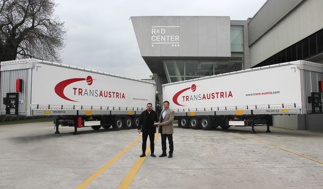 Trans-Avusturya’ya 20 Adet Tren Yüklemeli Tırsan Teslimatı Gerçekleştirildi