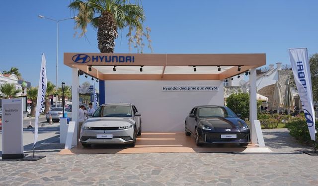 Hyundai Elektrikli Modellerini Ege Marinalarına Taşıyor