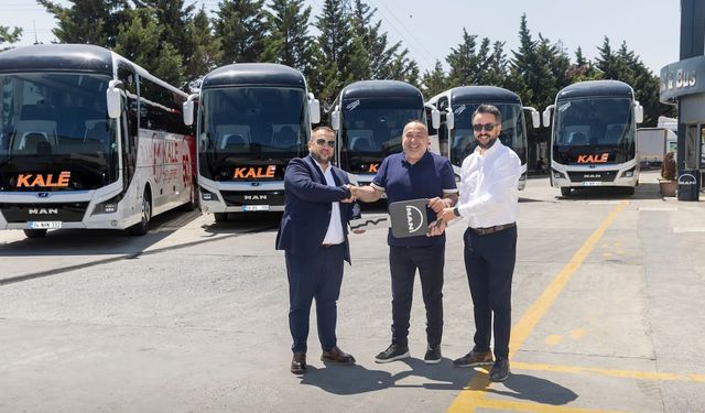 Kale Seyahat Filosuna 20 Adet MAN Lion’s Coach Kattı