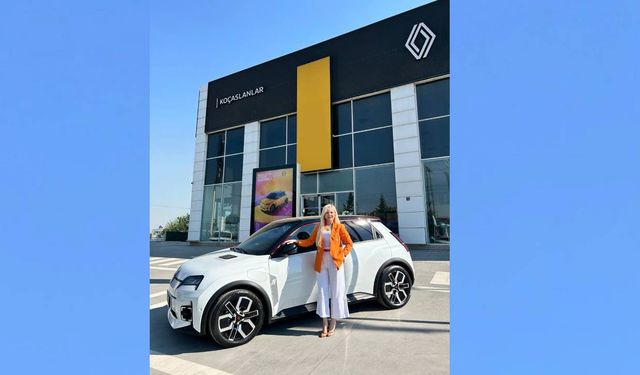 Renault 5 E-Tech, Koçaslanlar Motorlu Araçlar Showroom’unda yerini aldı