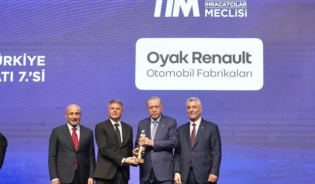 Oyak Renault, Türkiye’nin En Büyük 7. İhracatçısı Oldu