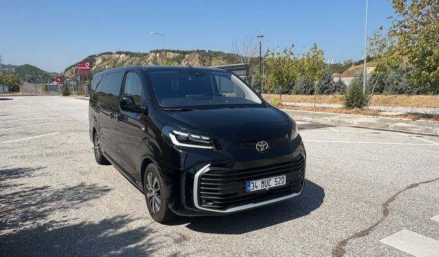Toyota Proace Verso, otomobil ruhsatıyla VIP taşımacılığın yeni gözdesi