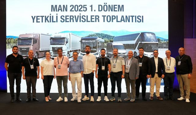 MAN Yetkili Servisler Toplantısı’nda ödüller sahiplerini buldu
