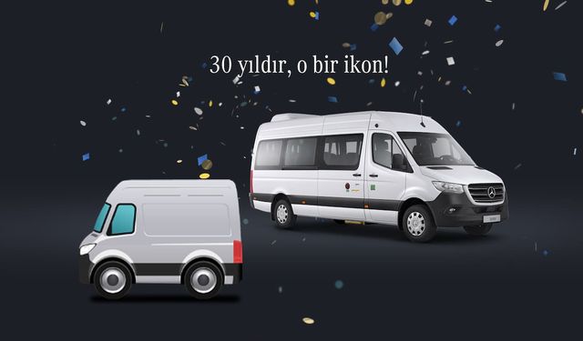 Sprinter 30 yaşında, Türkiye’de 100 bininci teslimat yapıldı