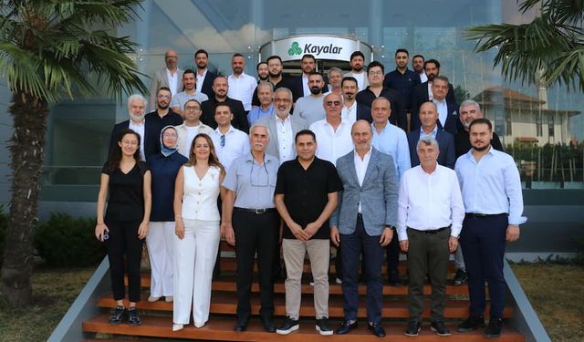 TREDER üyeleri, Kayalar Kimya’yı ziyaret etti