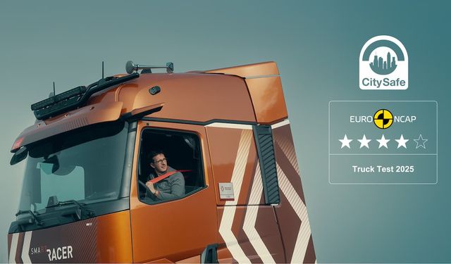 Renault Trucks T, 4 Euro NCAP yıldızını koruyarak CitySafe sertifikasını da kazandı