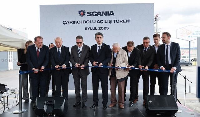 Çarıkcı Otomotiv’in ikinci Scania tesisi Bolu’da hizmete başladı