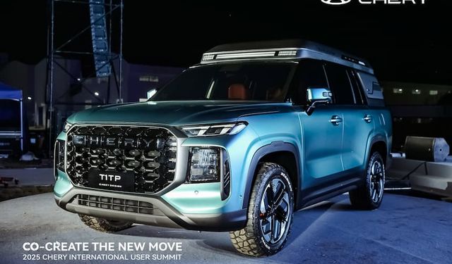 Chery, dünyanın ilk 7 koltuklu dönüştürülebilir Multi-SUV modelini tanıttı