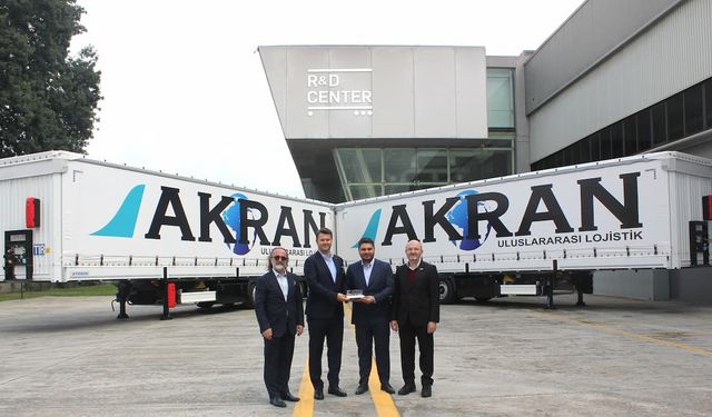 Akran Lojistik filosundaki Tırsan sayısı 180’e ulaştı