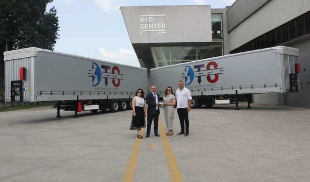 DTS Lojistik filosuna 10 yeni Tırsan treyler kattı