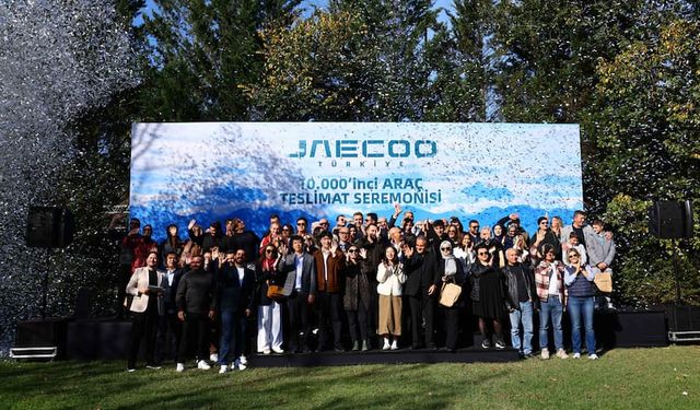 Jaecoo Türkiye 10.000 adetlik satış başarısını kutladı