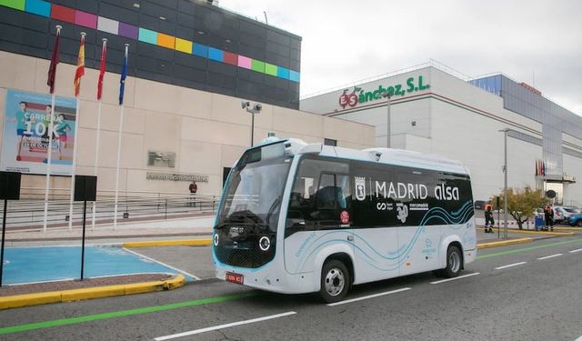 Otokar’ın otonom otobüsü İspanya’da yolcu taşımaya başladı