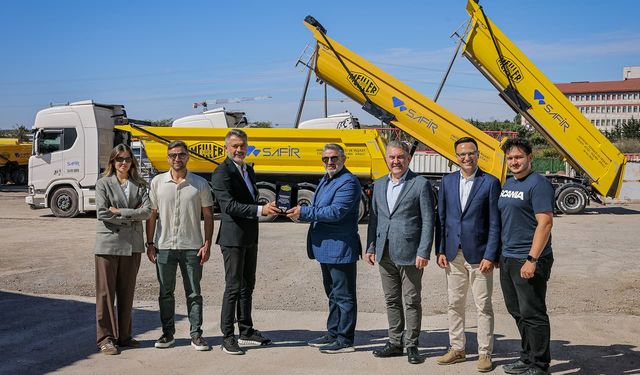 Safir Proje Mühendislik Meiller damper yatırımıyla filosunu büyüttü