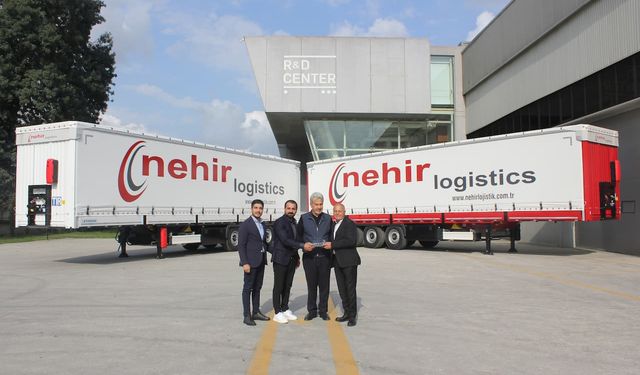 Nehir Lojistik verimli taşıma için Tırsan dedi