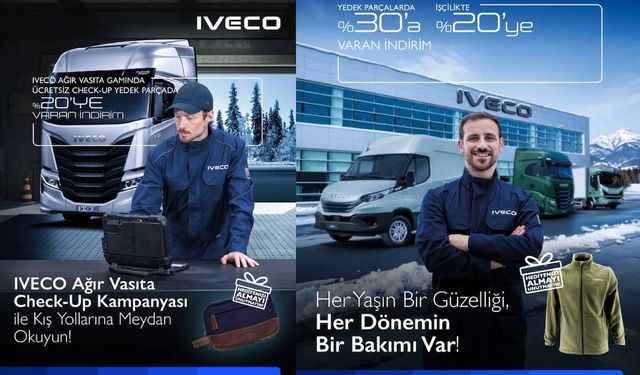 Iveco kış bakım kampanyasını başlattı