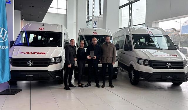 Altur Turizm filosunu 80 adet Volkswagen Crafter ile yeniledi