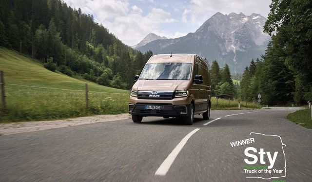 MAN TGE Next Level, “2026 Yılının Sürdürülebilir Hafif Ticari Aracı” seçildi
