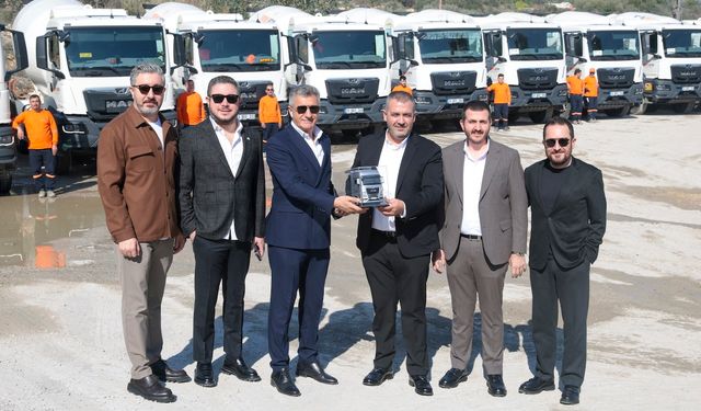 Erdemli Beton filosunu MAN araçlarıyla yeniledi