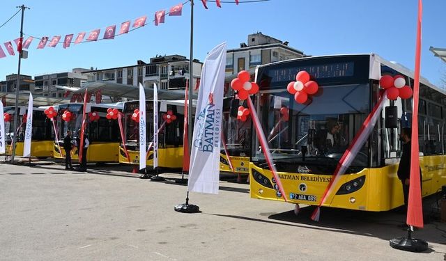 Temsa, Batman Belediyesi’ne 10 yeni araç teslim etti