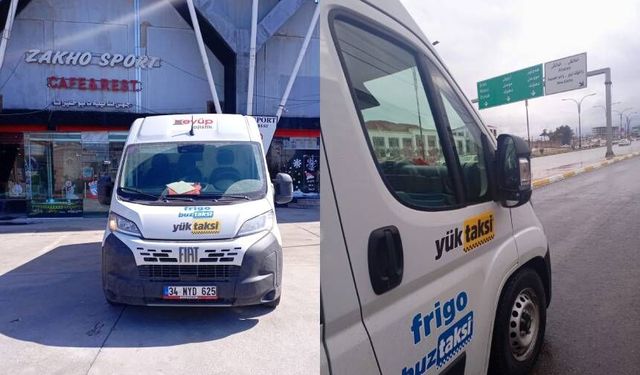 Eyüp Lojistik minivan filosuyla Irak’a 1 günde teslimat sunuyor