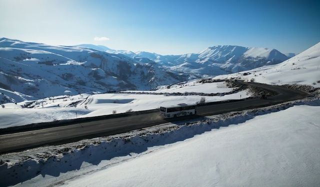 Mercedes-Benz otobüsleri zorlu kış testini tamamladı