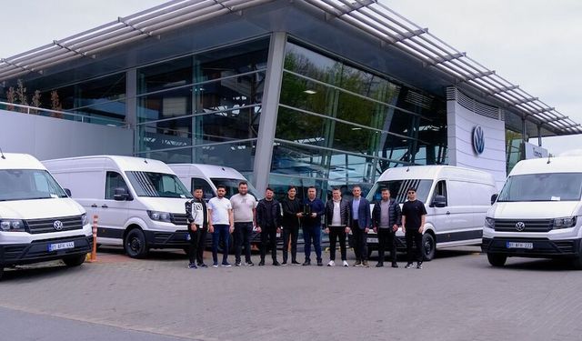 Yıldırımlar Lojistik filosunu Volkswagen Crafter ile güçlendirdi