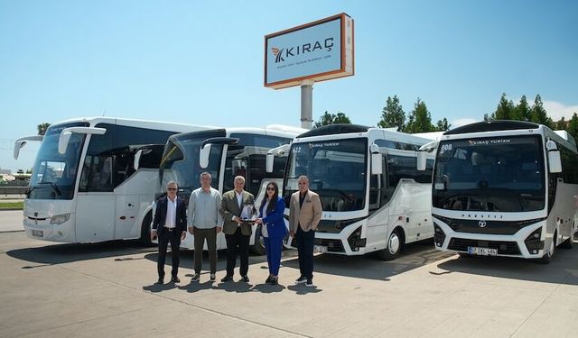 Temsa, Kıraç Turizm’e 16 yeni otobüs teslim etti