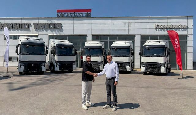 Aybir Lojistik filosunun üçte ikisini Renault Trucks çekiciler oluşturuyor