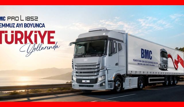BMC, PRO L 1852'yi Türkiye turuyla sektörle buluşturuyor