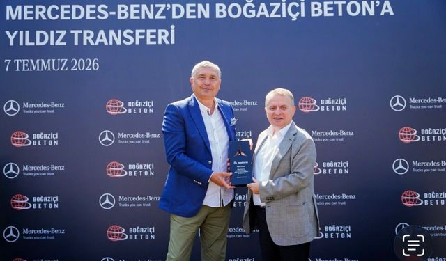 Mercedes-Benz Türk ile Boğaziçi Beton iş birliği, 400 araçlık yeni yatırımla güçlendi