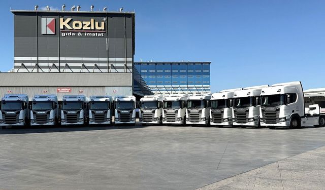 Kozlu Gıda Scania ile büyümesini sürdürüyor