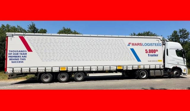 Mars Logistics 5000. treylerini çalışanlarının isimleriyle yola çıkardı