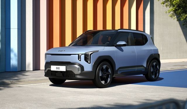 Kia’nın yeni elektrikli B-SUV modeli EV2 Türkiye yollarına çıkıyor