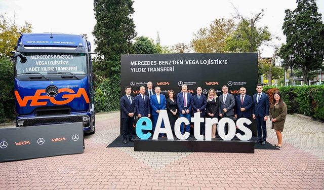 Mercedes-Benz eActros 600, Vega Lojistik’in filosunda yerini aldı