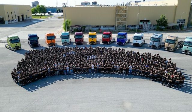 Mercedes-benz türk aksaray kamyon fabrikası, 40 yılda küresel bir üretim üssüne dönüştü