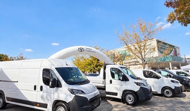 Toyota hafif ticari araçlarını OSB’lerle buluşturuyor