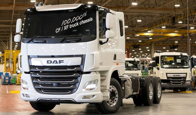 Leyland Trucks 100 bininci DAF CF/XF kamyonu üretti   